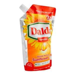 DALDA SUNFLOWER OIL STAND UP POUCH 1 LTR - Image 1