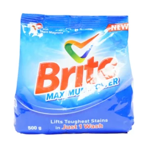 BRITE WASHING POWDER MAXIMUM POWER 500 GM - Image 1