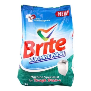 BRITE WASHING POWDER MACHINE WASH 1 KG - Image 1