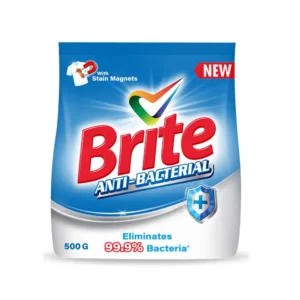 BRITE WASHING POWDER ANTI BACTERIAL 500 GM - Image 1
