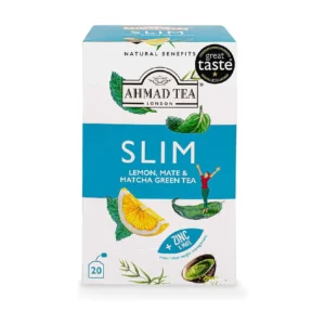 AHMAD TEA BAGS SLIM LEMON MATE & MATCHA GREEN TEA 20S 30 GM - Image 1