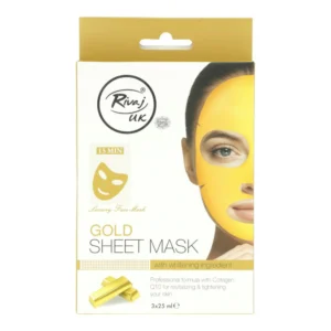 RIVAJ GOLD FACIAL SHEET MASK 25ML - Image 1