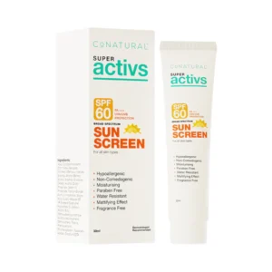 CO NATURAL SUPER ACTIVE SUN SCREEN SPF60 - Image 1