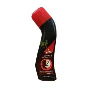 KIWI Liquid Shoe Polish Dark Tan 75 ml - Image 1